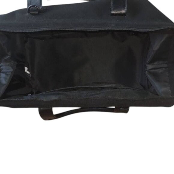 BEIS The Weekender Bag Classic Travel Carry On Poly Canvas Tote 49L Black - Picture 12 of 15